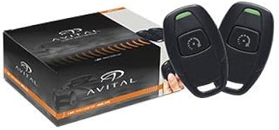 Système de démarrage à distance unidirectionnel avital 4115l avec télécommande à 1 bouton