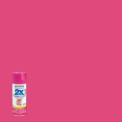 Peinture en aérosol rust-oleum painter's touch 2x ultra cover en rose baie