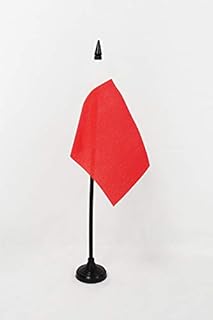 Drapeau de table azazi drapeau ajman 4" x 6" - drapeau de bureau