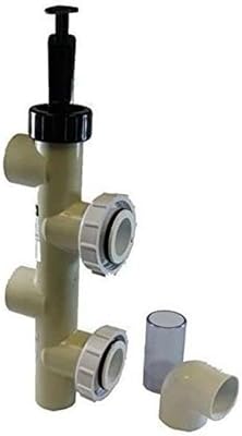 Pentair 263064 vanne coulissante push-pull en pvc centre de 7 1 2"