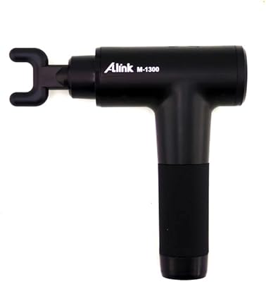 Pistolet de massage musculaire des tissus profonds portatif sans fil alink, moteur
