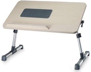 Table d'ordinateur portable pliable en aluminium pista a8 avec ventilateur de refroidissement