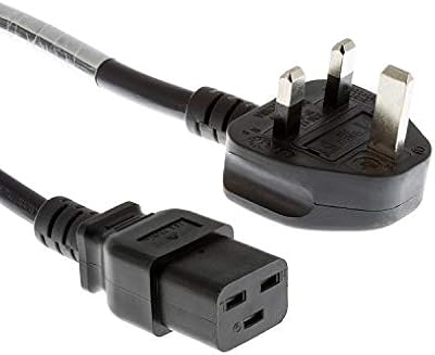 Câble d'alimentation c19 avec prise britannique vers rallonge iec 320 c19 pour ordinateur