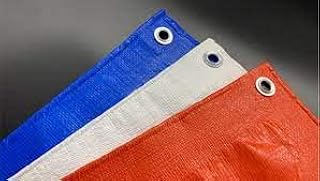 Couverture de tente en bâche imperméable avec trous pour le camping, couverture d'auvent
