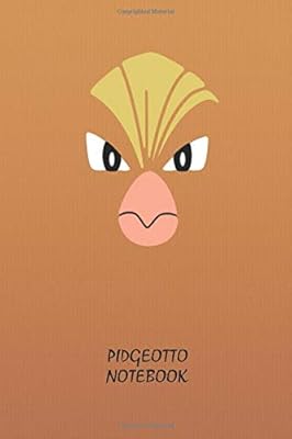 Cahier pidgeotto : carnet d'amoureux d'anime, 112 pages lignées, 6 x 9, cadeau