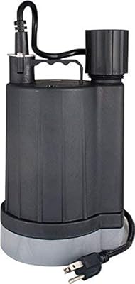 Pompe utilitaire submersible à capteur flint walling/star 2suel, 1/4 ch