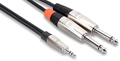 Câble répartiteur stéréo hosa ts pro dual 3,5 mm 3,5 mm, longueur