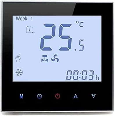 Thermostat programmable cotel pour climatiseur | économie d'énergie, affichage numérique, prise en charge