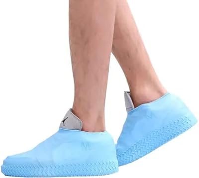 Couvre-chaussures en silicone imperméable et antidérapant, multicolore, 38