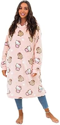Sweat à capuche en polaire surdimensionné hugzee | doublé sherpa super chaud
