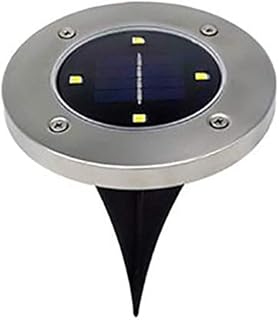 Lumière solaire au sol pour jardin 4pcs