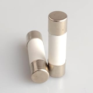 Fusible en céramique à fusion rapide raco 250 v, 5 pièces (6x25, 5a)
