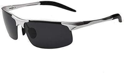 Lunettes de soleil pour hommes teenies protection uv400 monture en métal