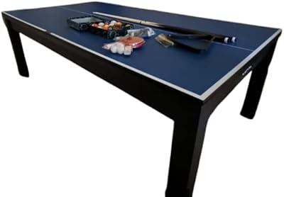 Table de billard multifonctionnelle 3 en 1 8 pieds, table de billard multifonctionnelle