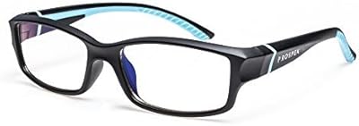 Lunettes prospec bloquant la lumière bleue d'ordinateur dessus antireflet