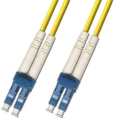 Câble à fibre optique duplex monomode (9/125) - lc vers lc - jaune