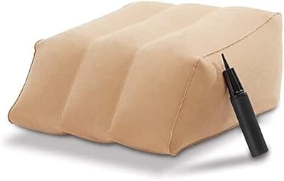 Oreiller élévateur de jambe ecv oreiller échancré gonflable pour repose-jambes
