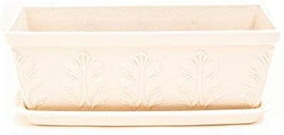 Pots de pépinière pot de fleur pot de plantation grande boîte à fleurs rectangulaire boîte de plantation en plastique domestique toit balcon plantes jardinières d'aquarium (taille: m). Profitez des meilleurs deals du Sénégal sur Diaytar