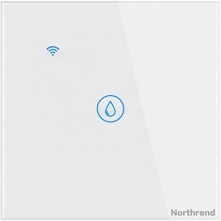 Commutateurs intelligents 40a 8000w wifi commutateur de chauffe-eau, commutateurs de chaudière app télécommande