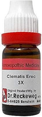 Dr. reckeweg clematis erec dilution 3x (11 ml) huile de parfum de rose
