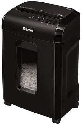 Destructeur de papier feloz powershred 10 mètres, composé de 10 feuilles découpées