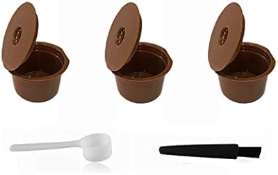 Lot de 3 capsules de café rechargeables ligiki pour machine à café caffitaly