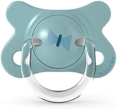 Tétine physiologique en silicone swavinex foss, s+ 2/4 mois, verte