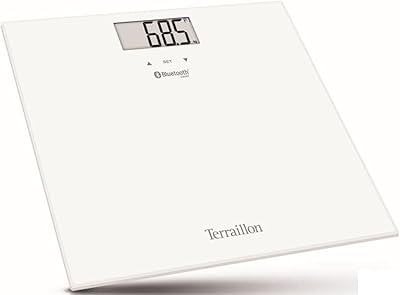 Balance électronique intelligente terylon de webcoach, capacité de poids de 180 kg, argent