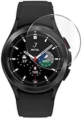 Protecteur d'écran en verre trempé dado compatible avec samsung galaxy watch 4 classic