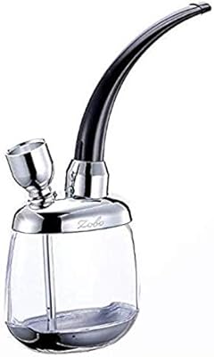 Mini filtre à tuyau pour narguilé à double agitation - argent