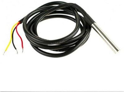 Capteur de température à sonde thermique étanche ds18b20 fil unique pour arduino