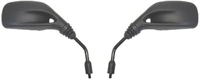 Rétroviseurs 8mm noir rectangle gauche & droit scooter benelli (paire). Shopping en ligne au Sénégal ? Pensez Diaytar !