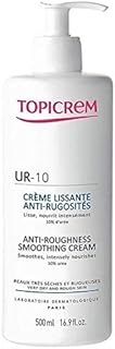 Topicrem crème lissante anti-fruff ur-10, 500 ml