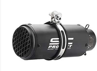 Silencieux d'échappement de moto en acier inoxydable ledori - 60,5 mm/2,38 pouces