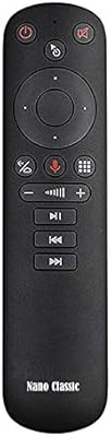 Télécommande vocale nano classic g50s 2.4g pour tv/projecteur/tv/android/windows similaire à g10s g20s g30s