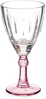 Ensemble de verres à vin en cristal vivalto, 6 pièces, 275 ml, rose