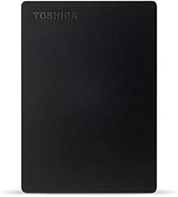 Disque dur externe portable toshiba canvio slim 1 to hdtd310xk3da, noir