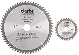 Lame de scie circulaire clark (tct) - diamètre d'alésage 4,5 x 40 x