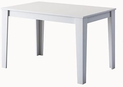 Table à manger de cuisine en toile home, taille 110 x 72 cm