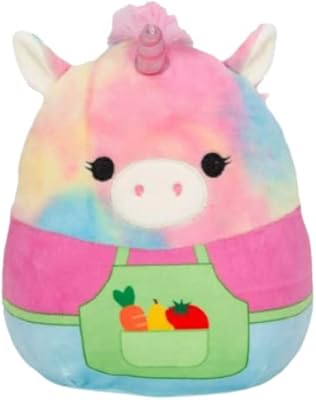Squishmallow 7" licorne esmeralda super doux peluche épicerie commis animal câlin
