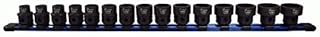 Wtd ast-78215 jeu de douilles métriques à faible impact drive nano de 1,27