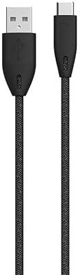 Câble usb-a vers type-c tressé powerology 12 mètre de long