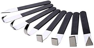 Ensemble d'outils de poterie haïtien en acier inoxydable, couteaux de sculpture, outils