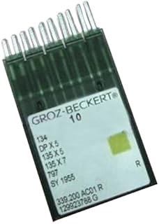 (taille : 130/21) - 10 aiguilles pour machine à coudre industrielle gros-beckert 134r 135x5 dpx5 sy1955. Profitez des meilleurs deals du Sénégal sur Diaytar