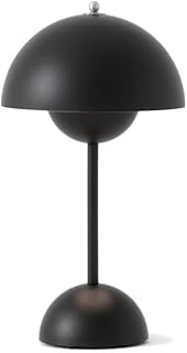 Lampe de table v2com touch mushroom rechargeable 3 couleurs, lampe de bureau design