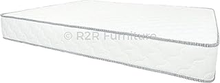 Matelas orthopédique en mousse à mémoire de forme r2r furniture (l140 x l200cm)