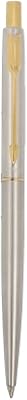Stylo à bille parker moments classic avec bordure dorée (argent)