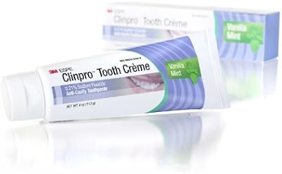 Crème dentaire 3m espe cleanpro 12117, dentifrice anti-carie naf 0,21% menthe vanille