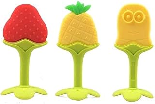 Anneau de dentition en silicone en forme de fruit gilli shopee pour bébé