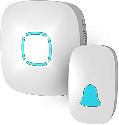 Sonnette sans fil kit de sonnette fil étanche avec 36 cloches et volume